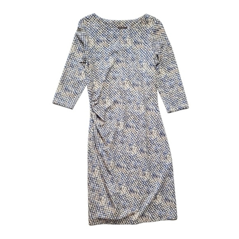 J. McLaughlin Bainbridge 3/4 Sleeve Dress Size Small